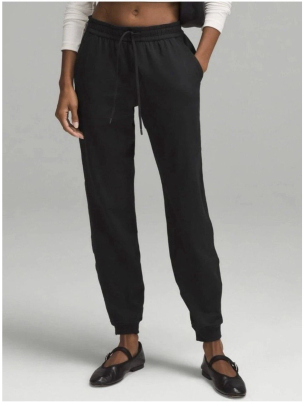 Lululemon Soft Jersey Classic-Fit Mid-Rise Jogger Sz 4